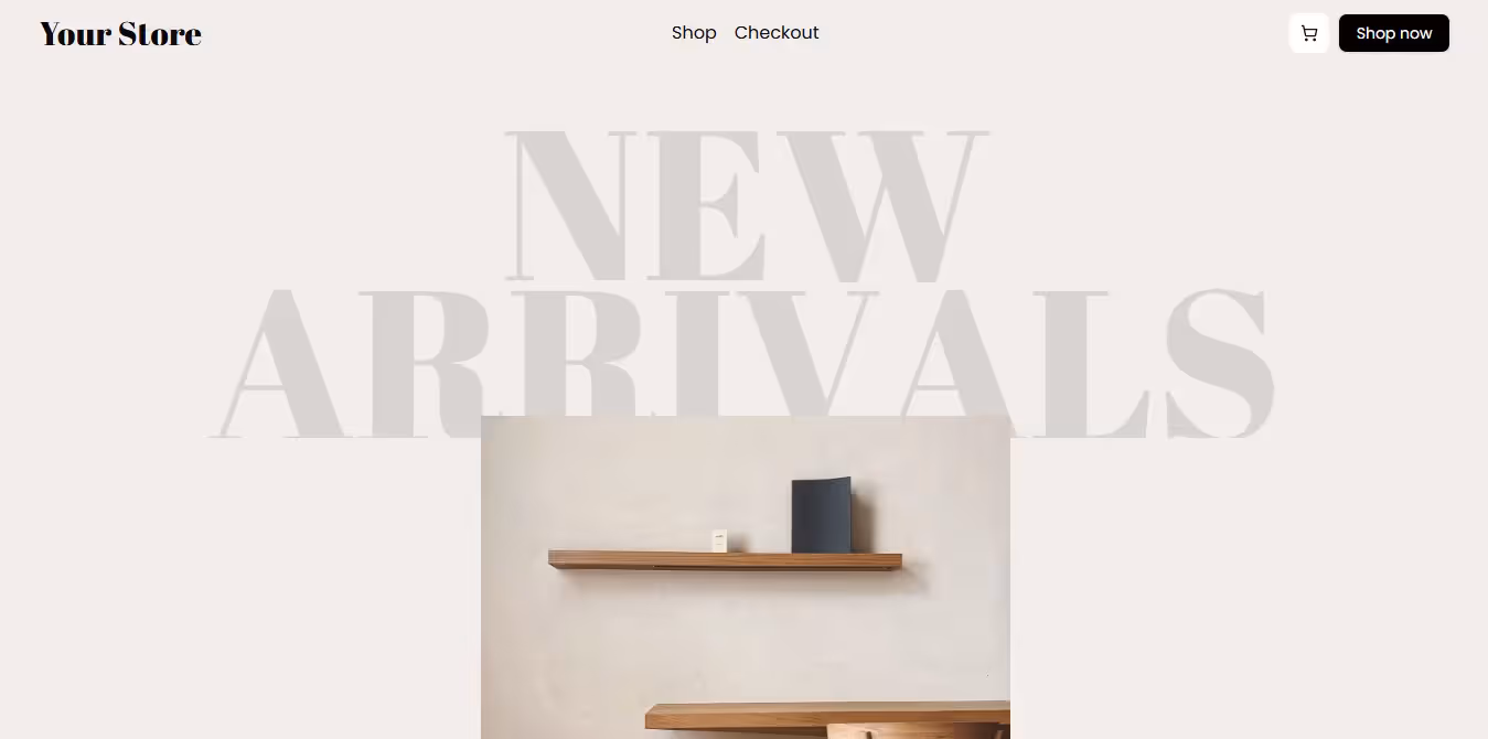 E-Commerce Template 