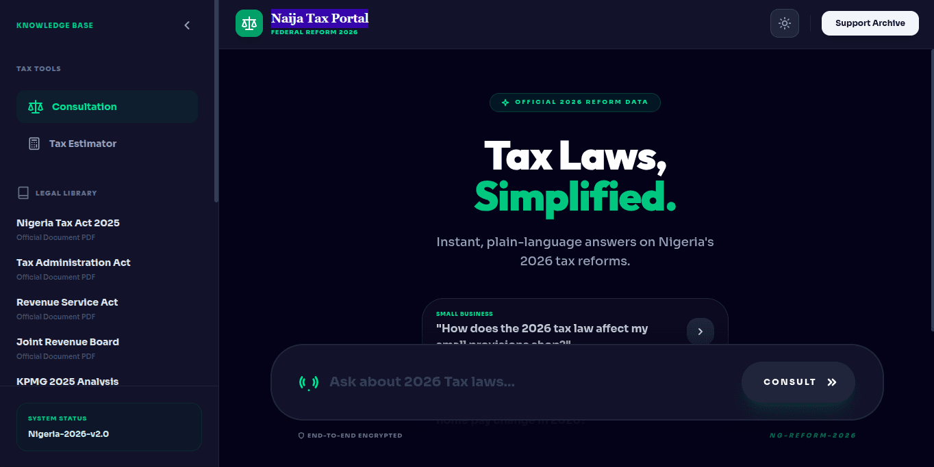 Naija Tax Portal
